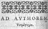 An illustration from Opuscule tres necessaire a ceux qui veulent parvenir a la cognoissance des principes de la science, ou art de chirurgie. Extraict des Institutes de M. Jean Tagaut. Et mis en Dialogue par Tannequin Guillaumet, Chirurgien du Roy de Navarre, et Maistre juré en ladicte faculté, en la cité de Nymes. Introduisant ces deux fils parlans, à sçavoir Jaques, et Laurens Guillaumets, Freres, (1590)