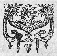 An illustration from Excellent traicte de la peste, monstrant les causes, signes d'icelle et les remedes les plus exquis tant pour la preservation que pour la cure des malades, le tout bien approuvé, et en divers lieux heureusement experimenté, Par Antoine Royet, natif de Lyon (1583)
