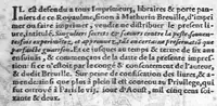 An illustration from Singuliers secrets et secours contre la peste, souventesfois experimentez et approuvez, tant en certaine preservation que parfaicte guarison, Par M. Antoine Mizauld Medecin à Paris (1562)