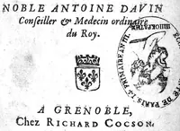 An illustration from Tres singulier traité. De la generale et particuliere perservation, & de la vraye & asseurée curation de la peste... (1629)