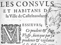 Picture 1 of 11 from Traicté de la peste selon la doctrine des médecins spagyriques (1629), leaf 2