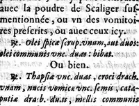 An illustration from Briefve methode pour se conserver en temps de peste. Contenant la preservation & curation de la peste, la sedation de ses accidents ;...dédiée à Messieurs de la Ville d'Agen (1629)