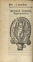 Picture 15 of 28 from L'accoucheur methodique, qui enseigne la maniere d'operer dans tous les accouchements naturels et artificiels... (1676), leaf 301