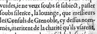 An illustration from Methode excellente et fort familiere pour guarir la peste, et se preserver d'icelle... (1608)