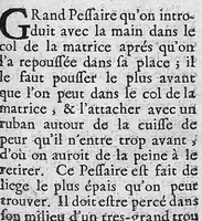 An illustration from L' appareil commode en faveur des jeunes chirurgiens (1700)