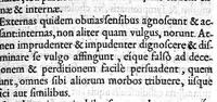An illustration from Historicae hodiernae medicinae rationalis veritatis ΛΟΓΟΣ ΠΡΟΤΡΕΠΤΙΚΟΣ . Ad rationales medicos (1655)
