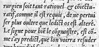 An illustration from La Méthode de traicter les playes faictes par hacquebutes et aultres bastons à feu et de celles qui sont faictes par flèches, dardz et semblables, aussy des combustions spécialement faictes par la pouldre à canon, composée par Ambroyse Paré,... (1545)