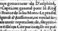 An illustration from La chirurgie militaire tresutile a tous chirurgiens : et à tous ceux qui veulent suyvre un Camp en temps de guerre : pareillement à tous autres en condition pestilente ou dysenterique. Composee par M. Nicolas Goddin Docteur en medecine en la ville d’Arras.Translatee de Latin en François par maistre Jaques Blondel, chirurgien à Lille. Avec un recueil d’aucuns erreurs des chirurgiens vulgaires, adjousté par ledit Goddin (1570)