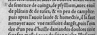 An illustration from Traité de la peste, auquel est amplement discouru de l’origine, cause, signes, preservation et curation d’icelle. Avec les vertus et facultez de l’electuaire de loeuf : duquel jadis souloit user ce grand Empereur Maximilien. Par Nicolas Houel, apoticaire a Paris (1573)