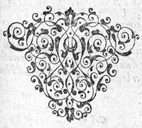 An illustration from Traité de la peste, auquel est amplement discouru de l’origine, cause, signes, preservation et curation d’icelle. Avec les vertus et facultez de l’electuaire de loeuf : duquel jadis souloit user ce grand Empereur Maximilien. Par Nicolas Houel, apoticaire a Paris (1573)