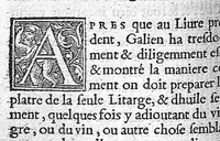 An illustration from Opuscules de divers autheurs medecins, redigez ensemble pour le proufit et utilité des Chirurgiens. Reveuz et corrigez de nouveau, avec leur Indice (1552)