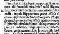 An illustration from Expositiones in aliquos Hippocratis aegrotos admodum practicabiles. Auctore Stephano Roderico Castrense Lusitano... (1656)