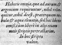An illustration from Antonii Mizaldi [...] Memorabilium, sive Arcanorum omnis generis, per aphorismos digestorum, Centuriae IX, et Democritus Abderita de Rebus Naturalibus et Mysticis, Cum Synesii et Pelagii Commentariis (1572)