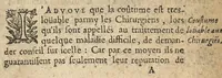 An illustration from Generale instruction et tres asseuree methode qu'il faut tenir en la consulte des maladies divisée en trois parties (1644)