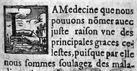 An illustration from Le pronosticateur charitable (1666)