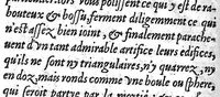 An illustration from les sept dialogues de Pictorius traictant de la maniere de contregarder la santé par le moyen des six choses, que les Medecins appellent, non naturelles/ Ausquels est adjousté un autant utile, que delectable Dialogue de Plutarque, intitulé de l’industrie des Animaux tant de l’eau, que de la terre. Le tout fait François par Arnault Pasquet de la Rocheffoucault, [APANTAKHOU DEI THEOU], (1557)