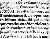 An illustration from Le secret de retarder la vieillesse ou l'art de rajeunir et de conserver la santé, selon les maximes des plus célèbres autheurs de la médecine. (1668)
