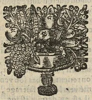An illustration from Commentaire en vers françois, sur l'Ecole de Salerne, contenant les moyens de se passer de medecin, de vivre long-temps en santé...par Monsieur D.F.C.... (1671)