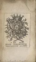 Picture 1 of 3 from L'art de se conserver la santé, ou le medecin de soy-mesme. Avec un traité de quelques remedes des plus simples & les plus usitez pour la guerison de differentes maladies (1692), leaf 1