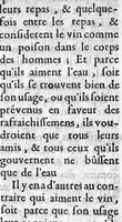 An illustration from Régime de santé pour se procurer une longue vie et une vieillesse heureuse, fondé sur la maxime de médecine ″a laedentibus et juvantibus″, avec la réponse à la critique par le sieur de La Cour (1690)