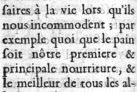 Picture 17 of 30 from Régime de santé pour se procurer une longue vie et une vieillesse heureuse, fondé sur la maxime de médecine ″a laedentibus et juvantibus″, avec la réponse à la critique par le sieur de La Cour (1690), leaf 95