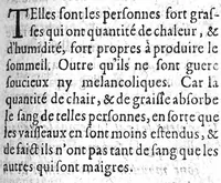 An illustration from Questions naturelles et curieuses et curieuses : contenans diverses opinions problematiques, recueillies de la Medecine, touchant le regime de santé. ou se voient plusieurs proverbes populaires...curieusement recherchee & resoluës par P. Bailly... (1628)