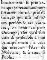 An illustration from Les règles de la santé, ou le véritable régime de vivre que l'on doit observer dans la santé et dans la maladie, et une table qui contient par alphabet les facultez et vertus de tous les alimens tirez des plantes et des animaux dont on use ordinairement, par A. P..... (1684)