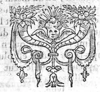 An illustration from Traitté de la peste composé en Latin par M. Laurent Joubert, conseiller et medecin ordinaire du Roy, et du roy de Navarre, premier docteur regent stipendié, Chancelier et Juge de l’université en Medecine de Mopelier. Plus une question de la paralysie, et deux paradoxes de la Revulsion, du mesme autheur, Traduits fidelement en françois par Guillaume Des Innocens, maistre juré en Chirurgie, de la ville de Tholose (1581)