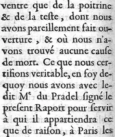 An illustration from La doctrine des raports de chirurgie fondée sur les maximes d'usage et sur la disposition des nouvelles ordonnances (1684)