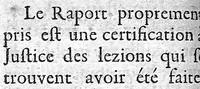 An illustration from La doctrine des raports de chirurgie fondée sur les maximes d'usage et sur la disposition des nouvelles ordonnances (1684)