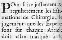 Picture 19 of 56 from La doctrine des raports de chirurgie fondée sur les maximes d'usage et sur la disposition des nouvelles ordonnances (1684), leaf 88