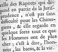 An illustration from La doctrine des raports de chirurgie fondée sur les maximes d'usage et sur la disposition des nouvelles ordonnances (1684)