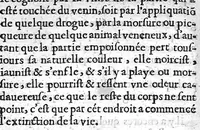 An illustration from Les moyens de bien rapporter a ivstice les indispositions et changements qvi arrivent a la santé des hommes. Ensemble vn traitté des mammelles & de leurs maladies. Plus vn traitté de la strangulation de l'intestin et de l'operation pour le reduire : avec vn formulaire de la methode de consulter en chirurgie (1650)