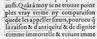 An illustration from Vray discours des interrogatoires faicts en la presence de Mm. de la Cour du Parlement par les Docteurs regent...à Roc le Baillif surnommé La Riviere, sur certains poincts de sa doctrine (1579)
