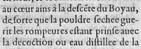 An illustration from Traicte sur la réfutation des abus mis en avant par Roc le Baillif, surnommé La Riviere, sur l'art signé et physiognomonie herbaire. Par lequel est monstré, combien est grande l’erreur qu’il introduict à la cognoissance des Plantes, et de leurs facultez. Auquel est adjousté un petit extraict de ce qu’on trouve de la vie de Paracelse. Par Marc Antoyne Prebonneaux Limosin, (1579)