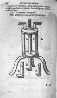 An illustration from Annotations de M. Laur. Joubert, sur toute la chirurgie de M. Gui de Chauliac. Avec l’interpretation des langues dudict Gui (c’est à dire, l’explication de ses termes plus obscurs) divisee en quatre Classes : la chascune estant rengee selon l’ordre de l’alphabet (1584)