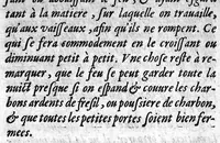 An illustration from Les elemens de chymie de maistre Beguin, reveus, expliquez, & augmentez par Jean Lucas de Roy...quatriesme edition (1626)