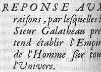 An illustration from Explication mécanique et physique des fonctions de l'âme sensitive (1678)