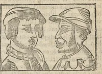 Picture 42 of 63 from La Chiromance et phisiognomie par le regard des membres de l'homme..., le tout mis en françois par Antoine du Moulin masconnois (1638), leaf 144