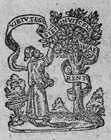 An illustration from Ioannis Velcurionis Commentariorum libri IIII. in universam Aristotelis Physicen: nunc recens summa fide exactaque diligentia castigati & excusi (1558)