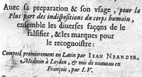 An illustration from Traicté du tabac, ou nicotiane, panacee, petun : autrement herbe a la Reyne.... (1626)