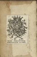 An illustration from Dissertations academiques sur la nature du froid et du chaud...avec un discours sur la construction & l'usage d'un cylindre arithmetique... (1671)