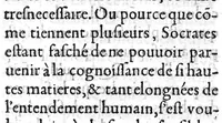 An illustration from Les problemes d'Alexandre Aphrodisé, excellent et ancien philosophe, pleins de matieres de medecine et de philosophie, traduits de grec en françois,... (1555)
