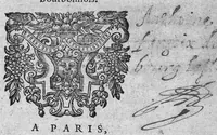 Picture 1 of 9 from La memoire renouvellee des merveilles des eaux naturelles en faveur de nos nymphes françoises & des malades qui ont recours à leurs emplois salutaires (1605), leaf 0