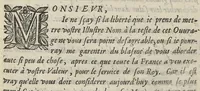 An illustration from Les commentaires d'Antoine Lambert natif du LVC, me chirurgien à Marseille, divisez en cinq parties dont les matieres seront marquées à la page suivante (1662)
