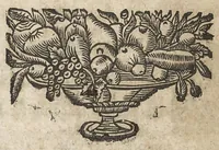 An illustration from L'Escole des medecins de Salerne, qui enseigne comme il faut sainnement & longuement Vivre....traduit du grec en francois & illustré des Commentaires de M. Michel le Long,... (1660)