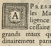An illustration from Preservatifs et remedes contre la peste, ou le capucin charitable, enseignant la methode pour remedier aux grandes miseres que la peste a coutume de causer parmy les peuples... (1668)