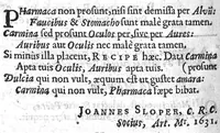 Picture 32 of 33 from Hippocratous tou megalou hoi aphorismoi pezikoi te kai emmetroi / Hippocratis Magni Aphorismi Soluti et Metrici, Interprete Joanne Heurnio, Medico Ultrajectino, Mataphrastis Joanne Frero, Medico-poëta et Radulpho Wintertono, Medicinae et Poeseös Graecae studioso (1633), leaf 338