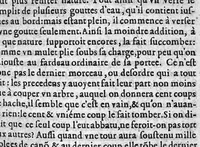 An illustration from La premiere et seconde partie des erreurs populaires, touchant la Medecine et le regime de santé. Par M. Laurent Joubert, Conseiller et Medecin ordinaire du Roy, et du Roy de Navarre, premier Docteur Regent, Chancelier et juge de l’université en Medecine de Montpellier. Avec plusieurs autres petits traictez, lesquels sont specifiez en la page suyvante, (1587)