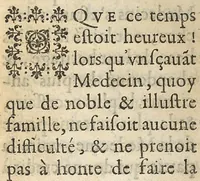 An illustration from L'Estat present de la chirurgie où il est parlé de la préseance du chirurgien et de l'apothicaire... (1675)